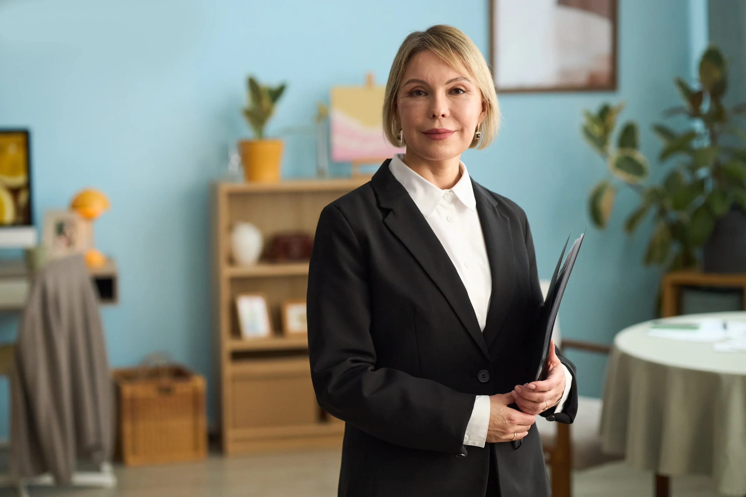 Professional holding policy documents